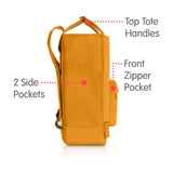 Fjallraven - Kanken Classic Backpack for Everyday, Ochre - backpacks4less.com