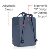 Fjallraven - Kanken Classic Backpack for Everyday, Graphite - backpacks4less.com