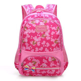 Ladyzone Camo School Backpack Lightweight Schoolbag Travel Camp Outdoor Daypack Bookbag for Your Children (Rosy) - backpacks4less.com