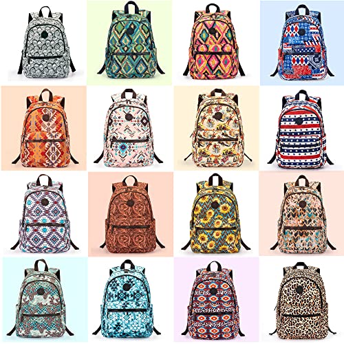 Montana West Bohemian Backpack Ethnic Aztec Geometric Daypack Boho Cas backpacks4less