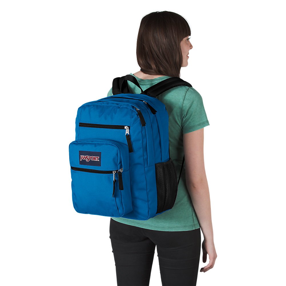 Jansport Big Student Backpack Stellar Blue backpacks4less