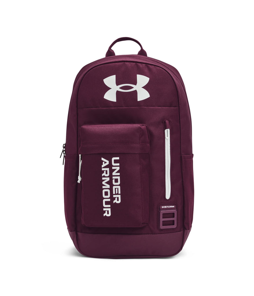 Under Armour Halftime Backpack, (572) Purple Stone/Purple Stone/Gray Mist, One Size Fits All
