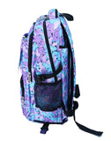 Meetbelify Kids Rolling Backpacks Luggage Six Wheels Unisex Trolley School Bags Purple - backpacks4less.com