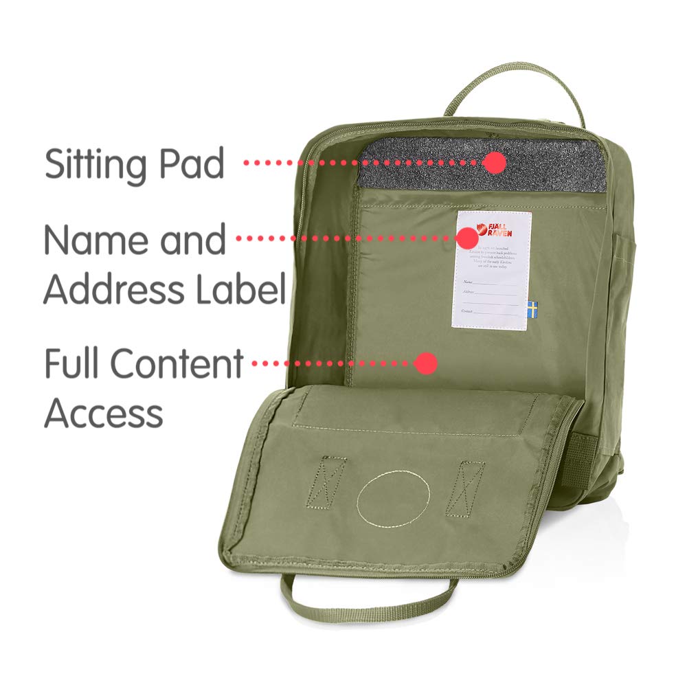 Fjallraven - Kanken Classic Backpack for Everyday, Green–