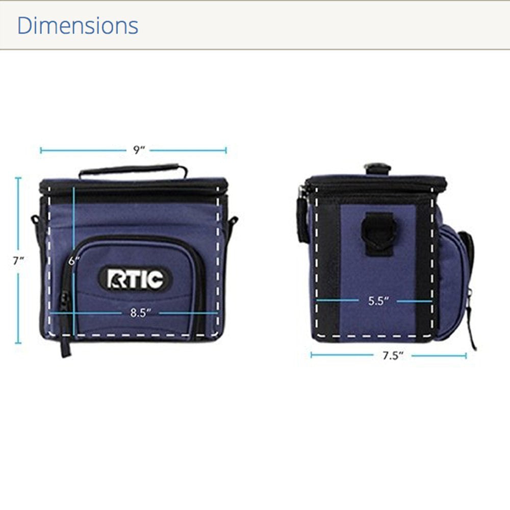 RTIC Insulated Day Cooler - 6 Can Custom