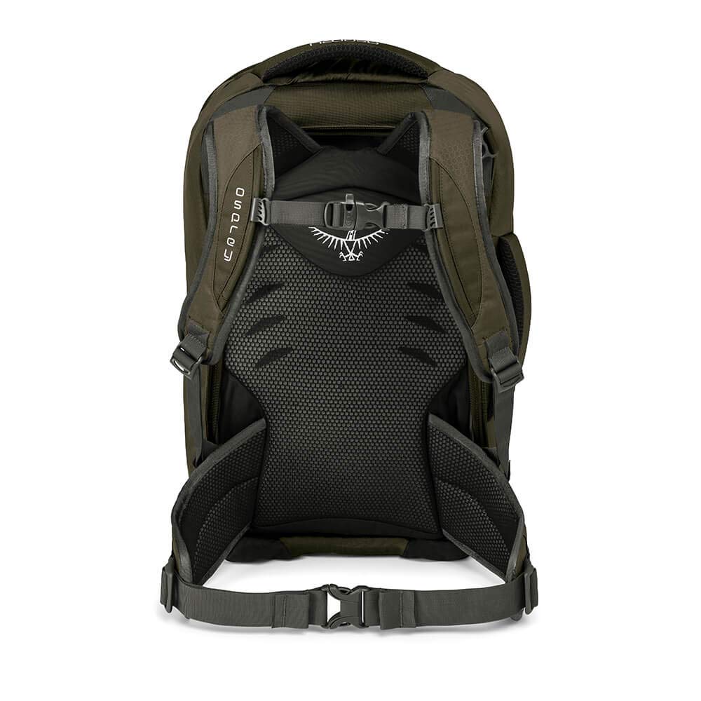Osprey Packs Fairview 40 Women's Travel Backpack, Misty Grey, Small/Me –