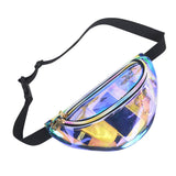 Magicbags Fanny Pack for Women-Holographic Waist Pack for Festival, Party, Travel - backpacks4less.com