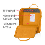 Fjallraven - Kanken Classic Backpack for Everyday, Ochre - backpacks4less.com