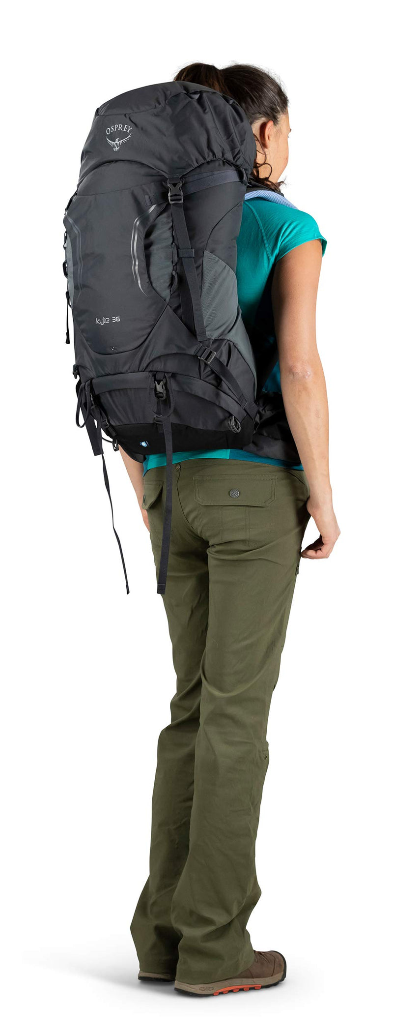 Osprey Packs Kyte 36 Women's Backpack, Siren Grey, WX/Small - backpacks4less.com