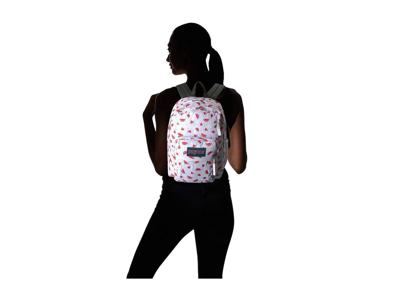 JanSport Big Student Backpack - Watermelon Rain - Oversized - backpacks4less.com