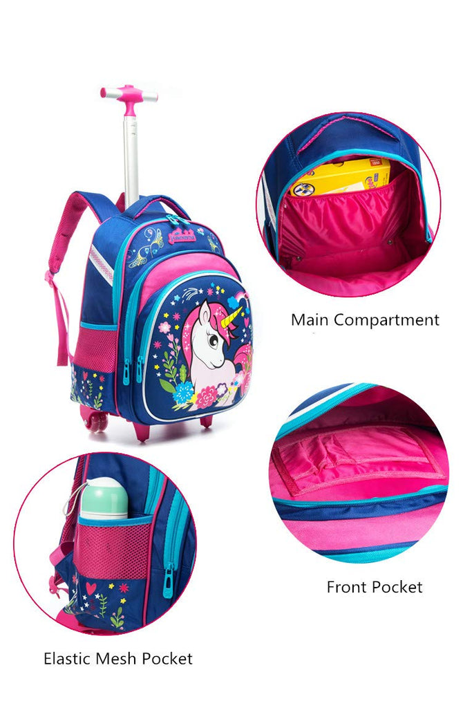 Car-Shaped Trolley Bag with Backpack : Travel in Style – Viaana Kids Store