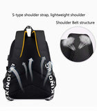 DarkT Stranger Things Backpack, Luminous School Bag, Laptop Backpack With USB Charging Port, Unisex College Daypack - backpacks4less.com