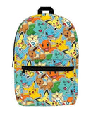 Bioworld Pokemon Characters Large Backpack