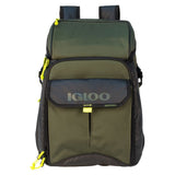 Igloo Outdoorsman Gizmo Backpack-Tank Green/Black, Green - backpacks4less.com