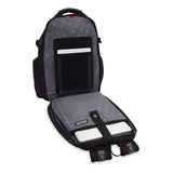 SwissGear 5709 ScanSmart Laptop Backpack. Abrasion-Resistant & Travel-Friendly School Work premium Laptop Backpack (Black Backpack) - backpacks4less.com