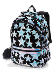 Justice Star Velvet & Flip Sequin Backpack - backpacks4less.com