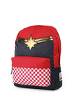 Vans CAPTAIN MARVEL Backpack Racing Red Schoolbag VN0A3QXFIZQ Vans MARVEL Bags - backpacks4less.com