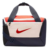 Nike Nike Brasilia X-small Duffel - 9.0, Echo Pink/University Red/Dynamic Yellow, Misc - backpacks4less.com