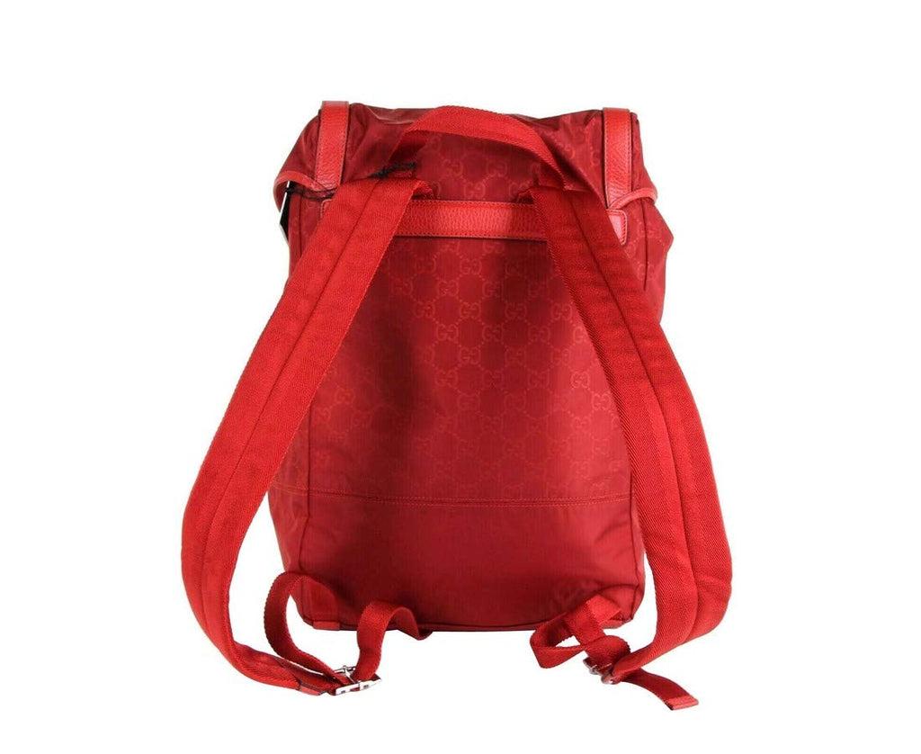 Gucci GG Nylon Backpack - Red Backpacks, Handbags - GUC1331486