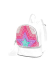 Justice Glitter Star Mini Backpack - backpacks4less.com