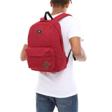 Vans Old Skool II Backpack - Rhumba Red - backpacks4less.com
