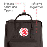 Fjallraven - Kanken Classic Backpack for Everyday, Brown - backpacks4less.com