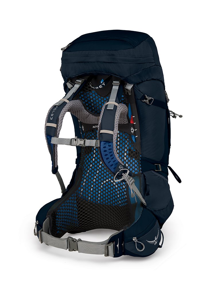 Osprey Packs Osprey Pack Atmos Ag 65 Backpack, Unity Blue, Small - backpacks4less.com