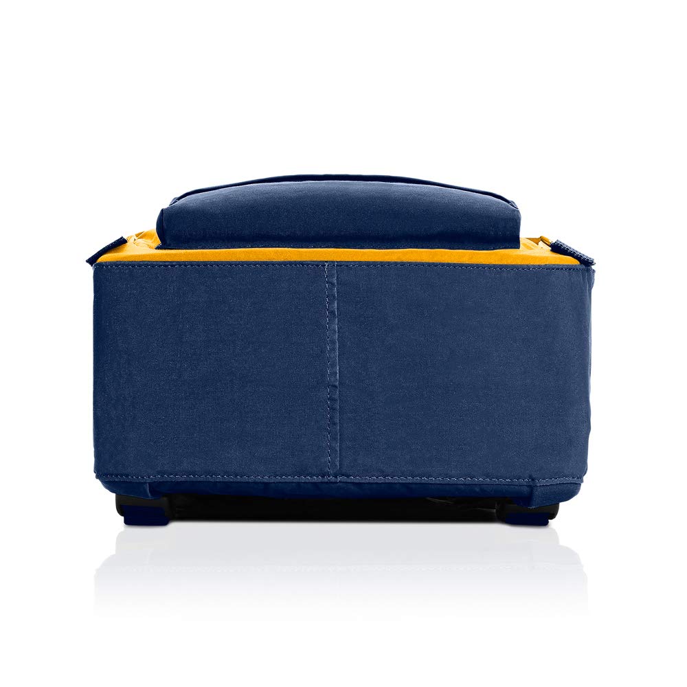 fjällräven kanken navy warm yellow Fjallraven - Kanken Classic Backpack for Everyday, Navy/Warm Yellow