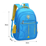 Ladyzone Camo School Backpack Lightweight Schoolbag Travel Camp Outdoor Daypack Bookbag for Your Children (Sky Blue 2) - backpacks4less.com