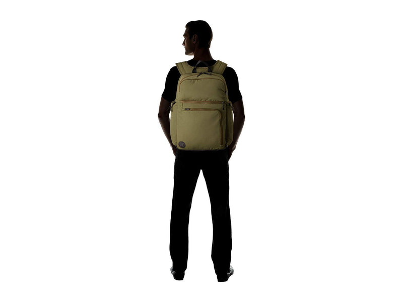 Hurley HU0007 Men's Collide Backpack, Olive Canvas - OS - backpacks4less.com