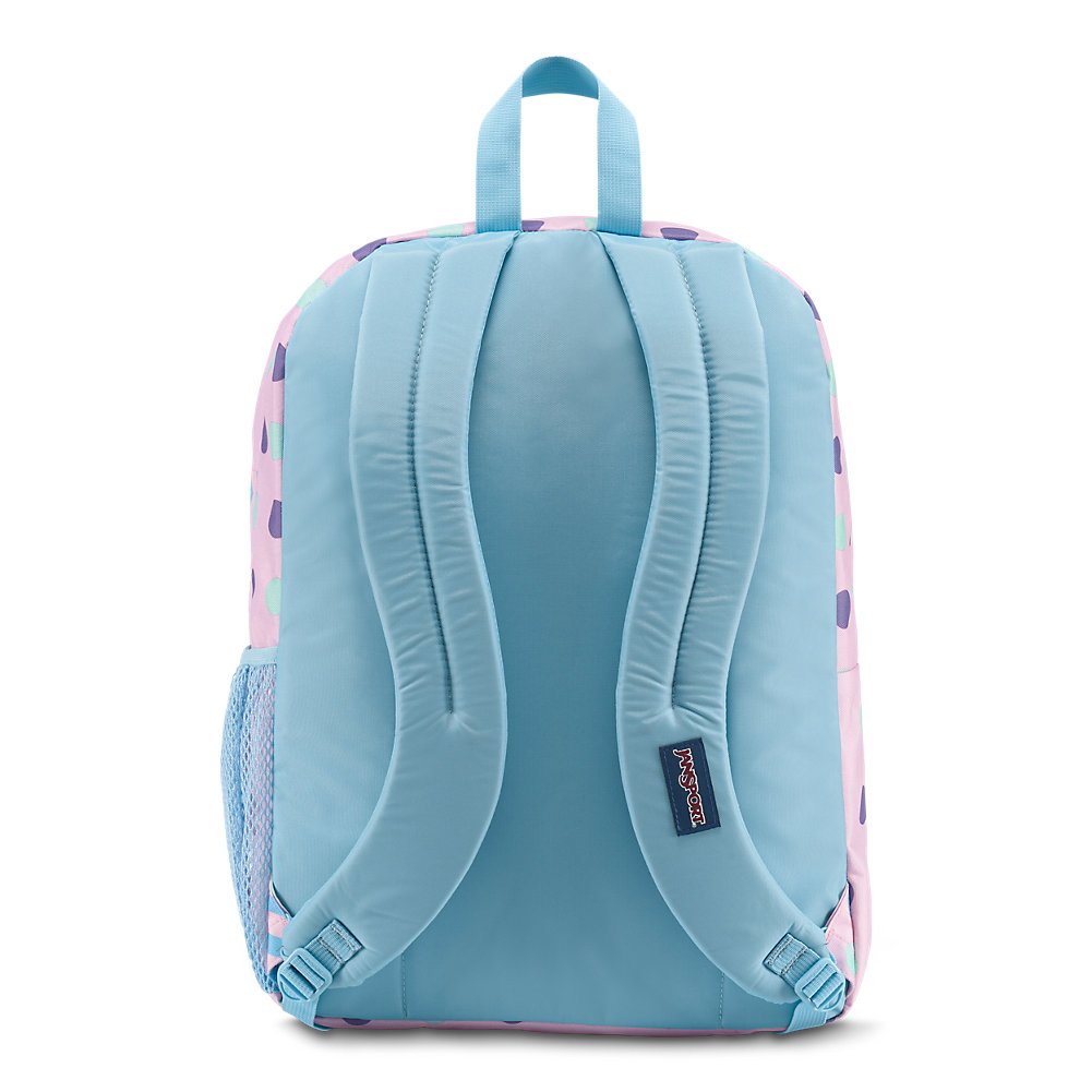 cream jansport backpack JanSport Big Student Backpack - Ice Cream Geo - Oversized