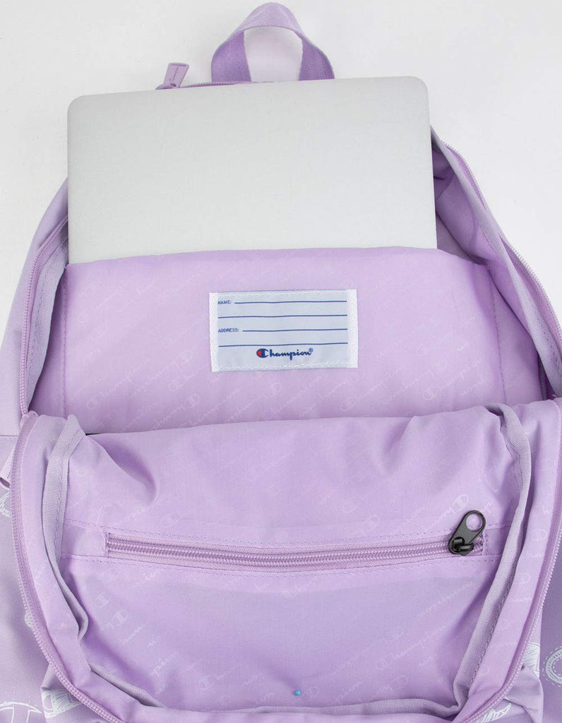 herschel backpack light purple Champion Men's Supercize 2.0 Backpack (Light Pastel Purple, One Size)
