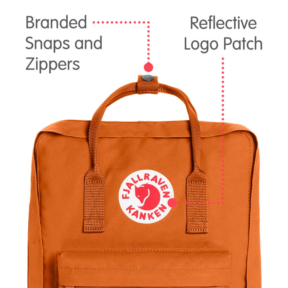 fjallraven kanken mini backpack brick Name and address label on inside of pack. FJALLRAVEN Kanken Mini Backpack Olive-Khaki
