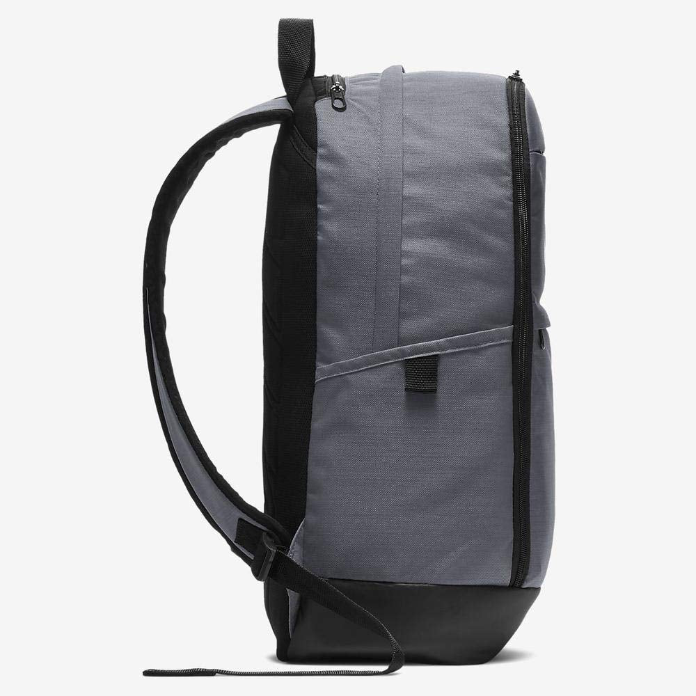 Nike Brasilia Training Backpack, Extra Large Backpack Built for Secure Storage with a Durable Design, Flint Grey/Black/White - backpacks4less.com