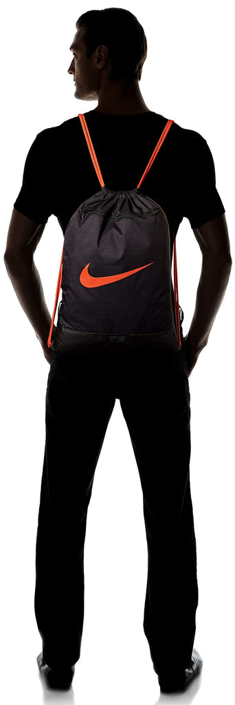 Nike Nike Brasilia X-small Duffel - 9.0, Black/Black/Habanero Red