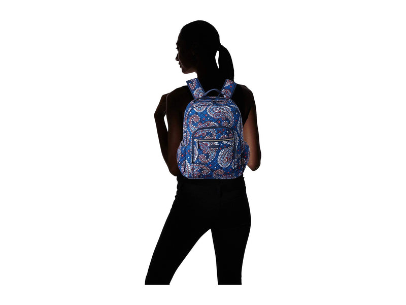 Vera Bradley Iconic Campus Backpack Fireworks Paisley One Size - backpacks4less.com