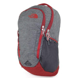 The North Face Vault Backpack, TNF Dark Grey Heather/Cardinal Red, One Size