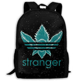 Stranger Things Pattern Backpack, Lightweight Multi-Function College School laptop Bookbag 17 Inches - backpacks4less.com