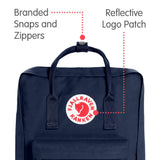 Fjallraven - Kanken Classic Backpack for Everyday, Royal Blue - backpacks4less.com