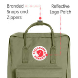 Fjallraven - Kanken Classic Backpack for Everyday, Green - backpacks4less.com