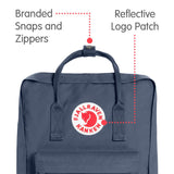 Fjallraven - Kanken Classic Backpack for Everyday, Graphite - backpacks4less.com