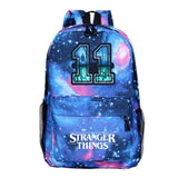 DarkT S-Stranger Thing-s Backpack Starry Sky Grey School Backpack Travel Backpack for Boys and Girls - backpacks4less.com