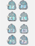 Justice Mermaid School Backpack initial Letter (O) - backpacks4less.com