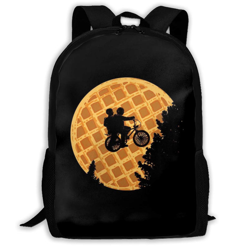 Stranger Things Pattern Backpack, Lightweight Multi-Function College School laptop Bookbag 17 Inches - backpacks4less.com