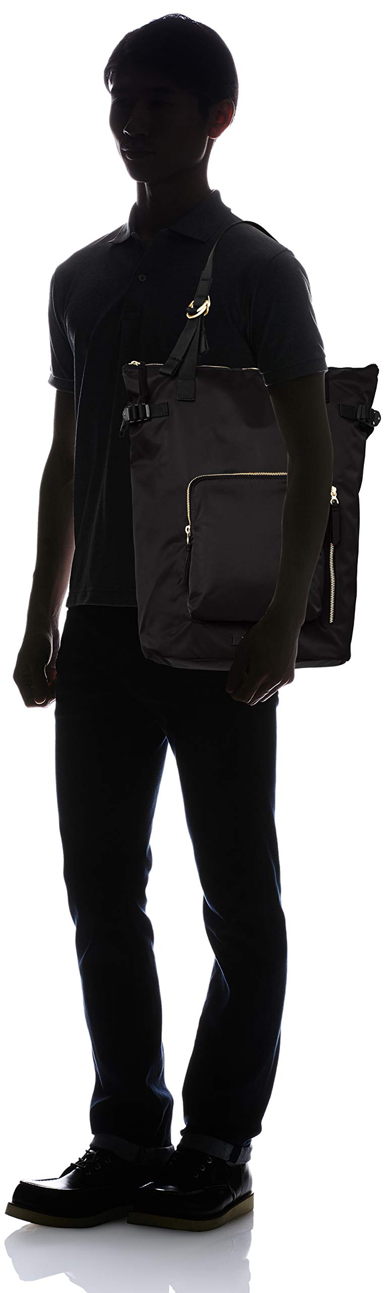 Timbuk2 2189-3-6114 The Convertible Backpack Tote, Jet Black - backpacks4less.com