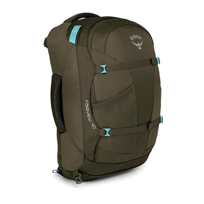 Osprey Packs Fairview 40 Women's Travel Backpack, Misty Grey, Small/Medium - backpacks4less.com