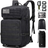 Military Tactical Backpack,Monoki Army 3 Day Assault Pack,42L Molle Bag Rucksack