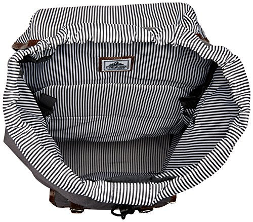 Steve madden striped online backpack