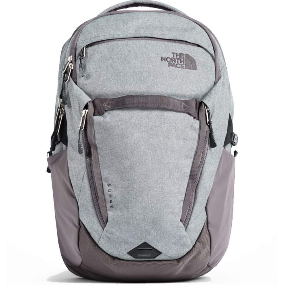 north face backpack womens uk The North Face Women's Surge Laptop Backpack (Heather Rabbit Grey)– backpacks4less.com