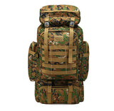 WintMing 70L Large Camping Hiking Backpack Tactical Military Molle Rucksack for Trekking Traveling Oxford Waterproof Mountaineering Pack Large Daypack for Men (Camouflag-C) - backpacks4less.com